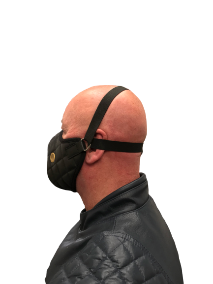 Triton leather face masks 